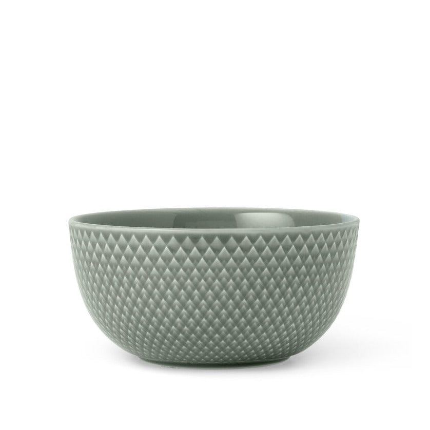 Rhombe Earth Skål, moss - Ø13 cm.